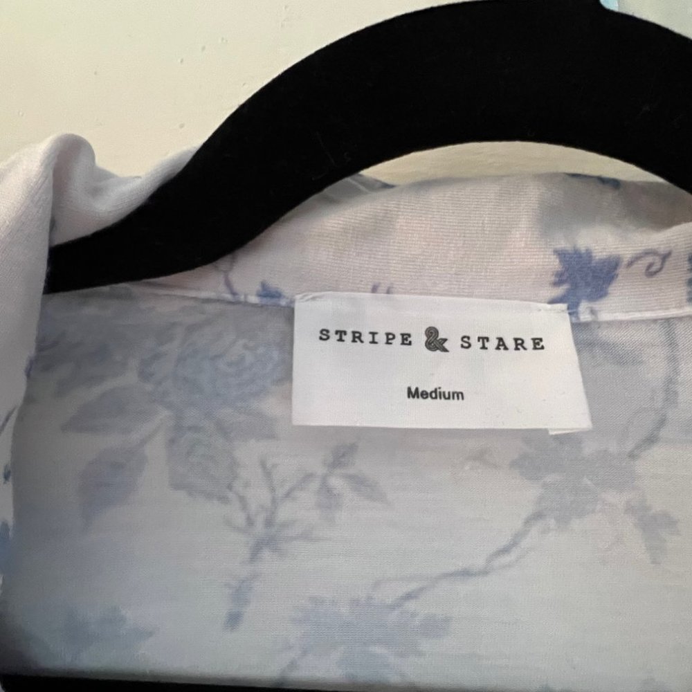 LoveShackFancy x Stripe & Stare PJ Set Size Medium - Picture 4 of 8